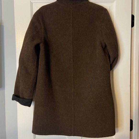 J.JILL reversible alpaca/wool jacket - Picture 5 of 6
